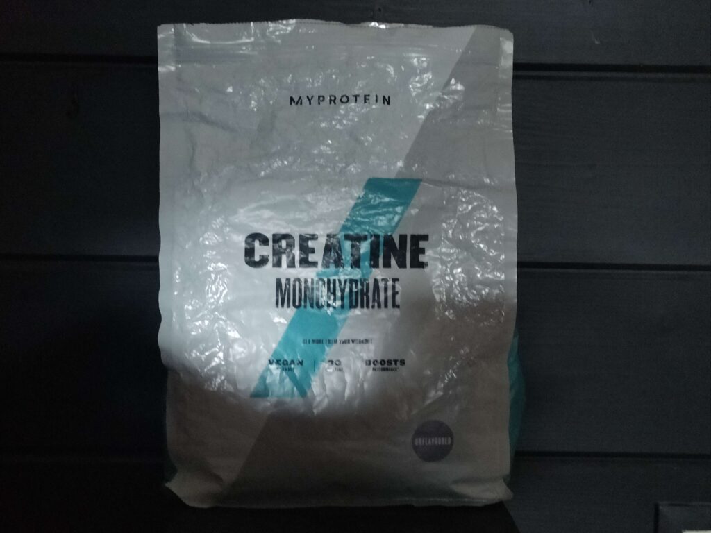 Test & avis creatine monohydrate myprotein